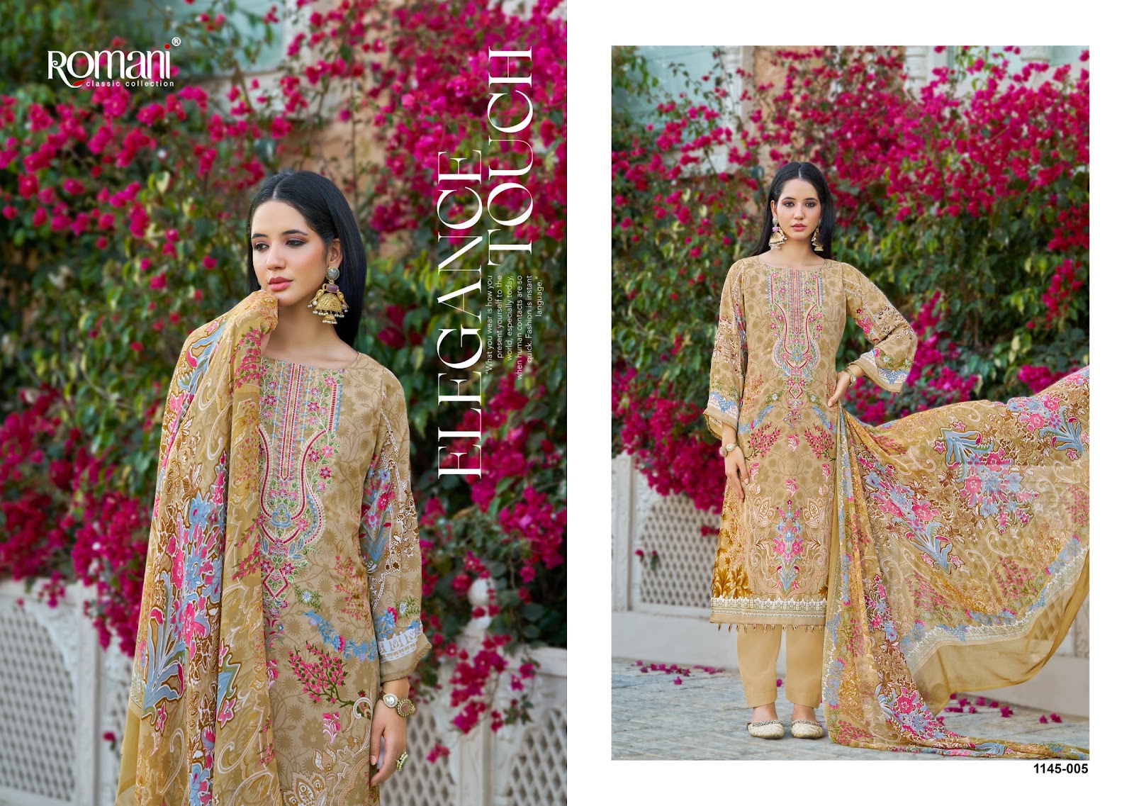 Aarzu Vol 31 Romani Cotton Karachi Salwar Suits Manufacturer Gujarat