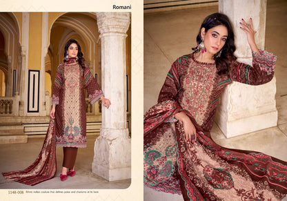 Aarzu Vol 32 Romani Cotton Karachi Salwar Suits Exporter India