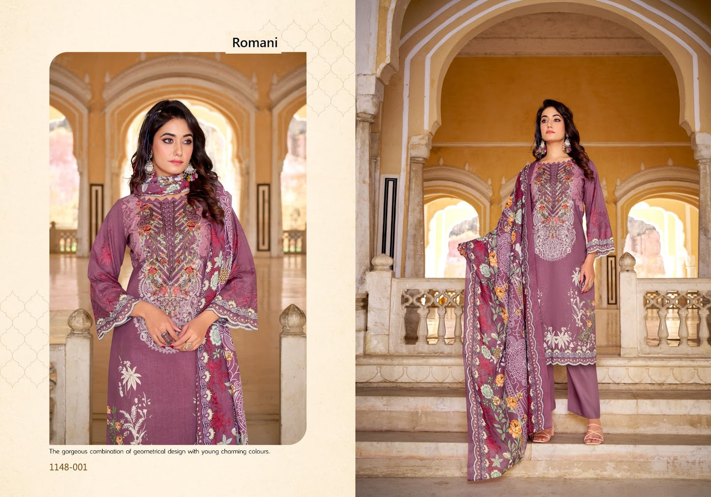 Aarzu Vol 32 Romani Cotton Karachi Salwar Suits Exporter India