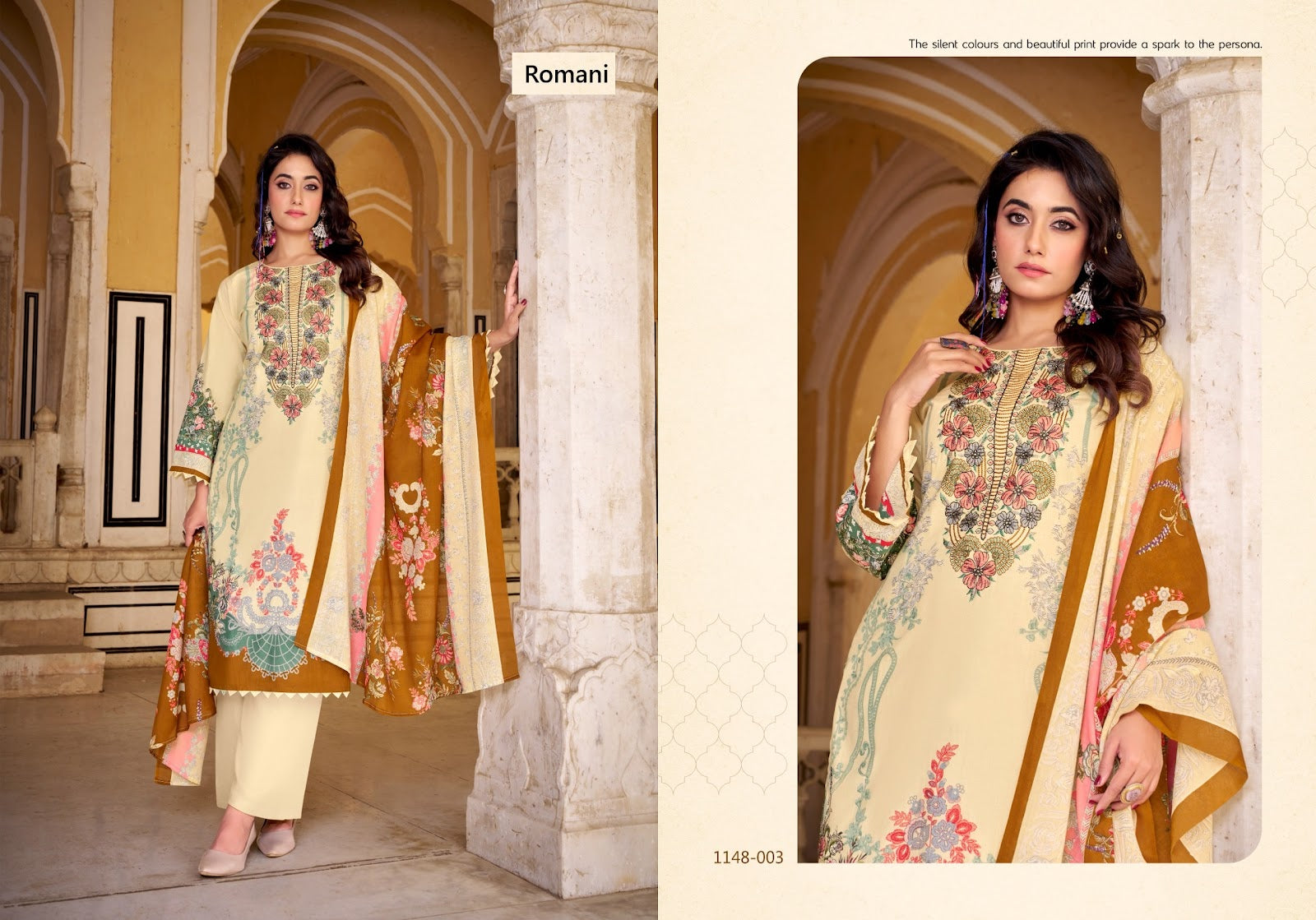 Aarzu Vol 32 Romani Cotton Karachi Salwar Suits Exporter India