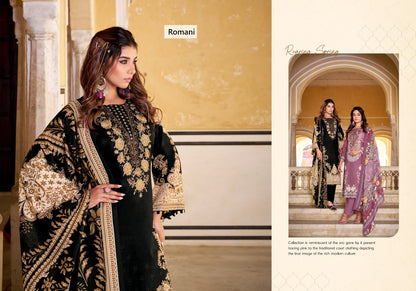 Aarzu Vol 32 Romani Cotton Karachi Salwar Suits Exporter India
