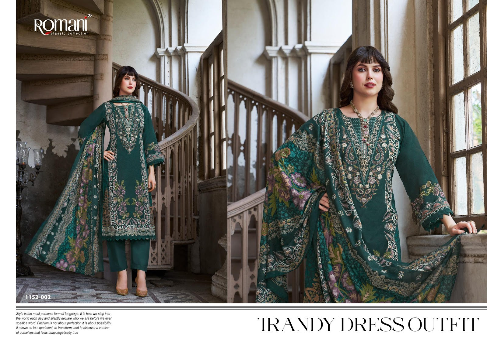 Aarzu Vol 33 Romani Cotton Karachi Salwar Suits Exporter India