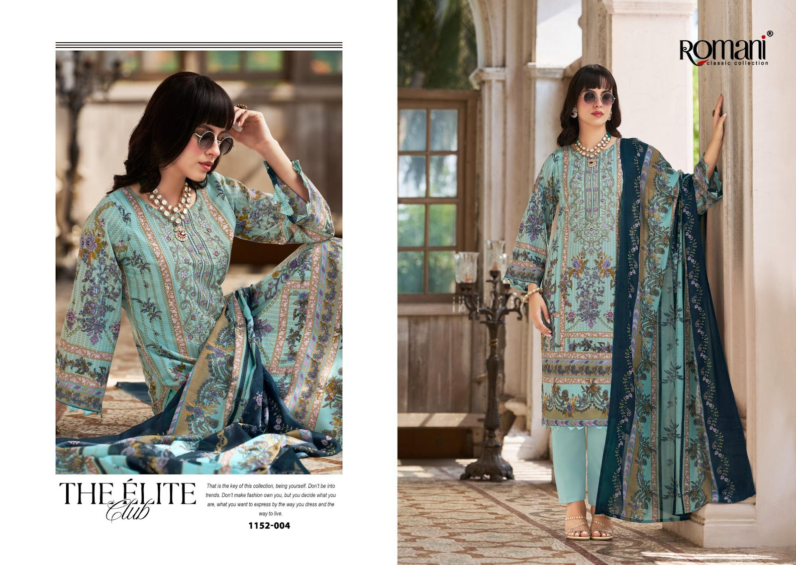 Aarzu Vol 33 Romani Cotton Karachi Salwar Suits Exporter India