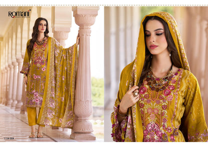 Aarzu Vol 34 Romani Mix Cotton Karachi Salwar Suits Exporter India