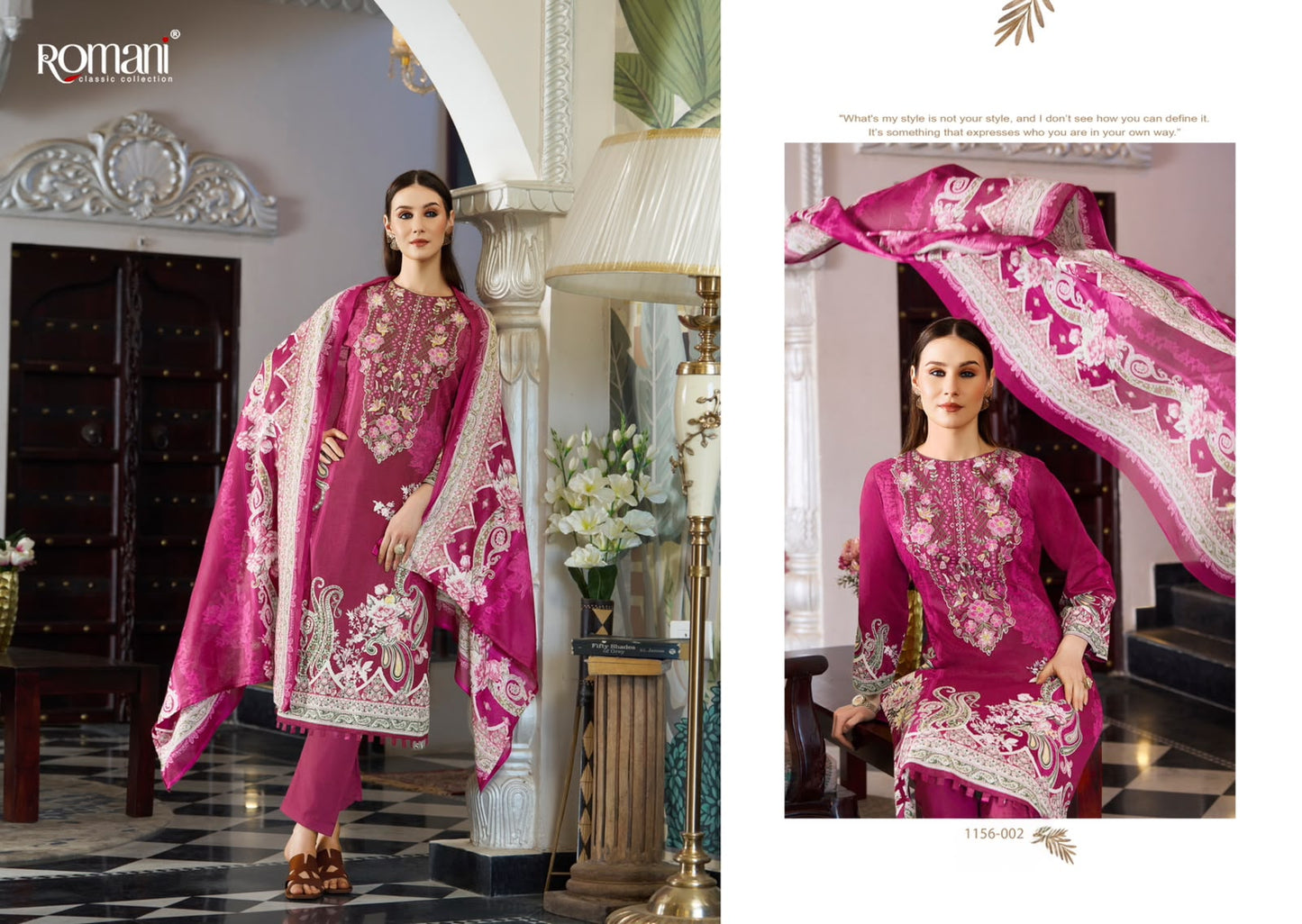Aarzu Vol 35 Romani Mix Cotton Karachi Salwar Suits Manufacturer India