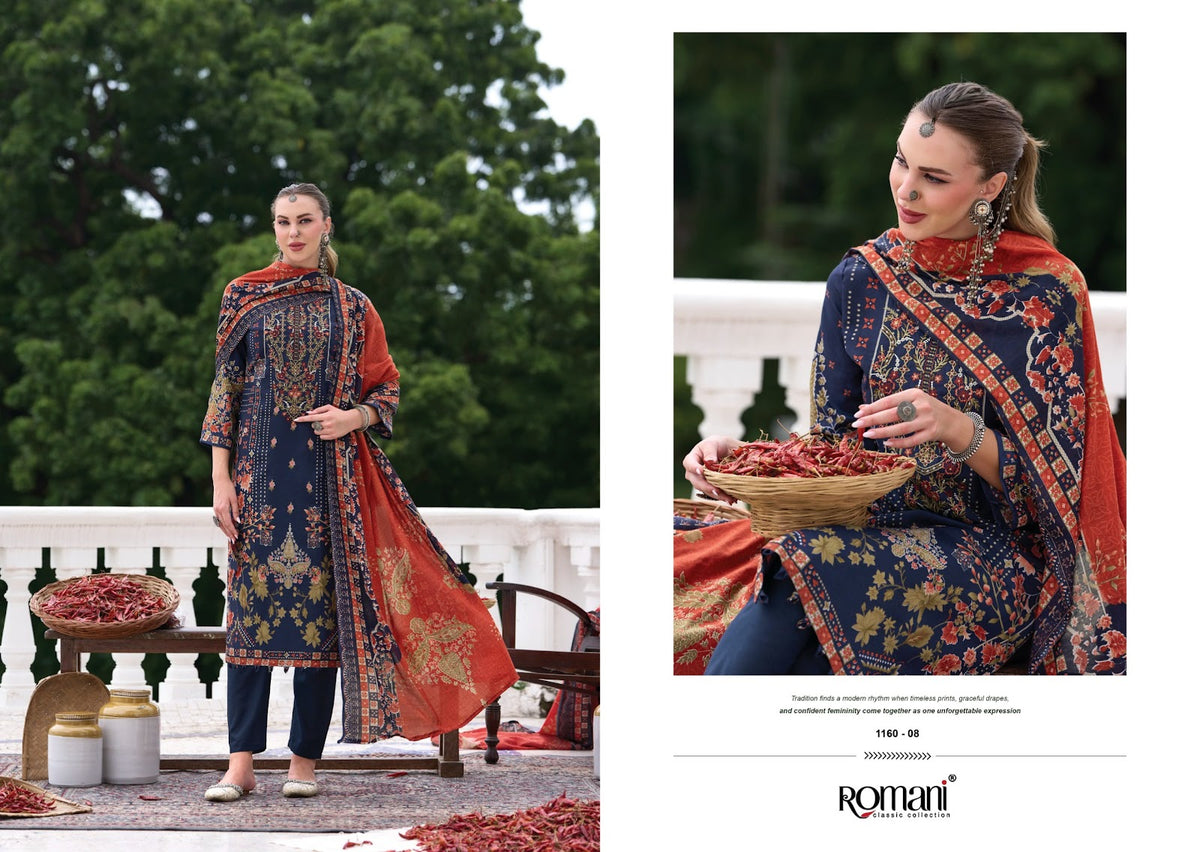 Aarzu Vol 36 Romani Soft Cotton Karachi Salwar Suits Manufacturer Ahmedabad