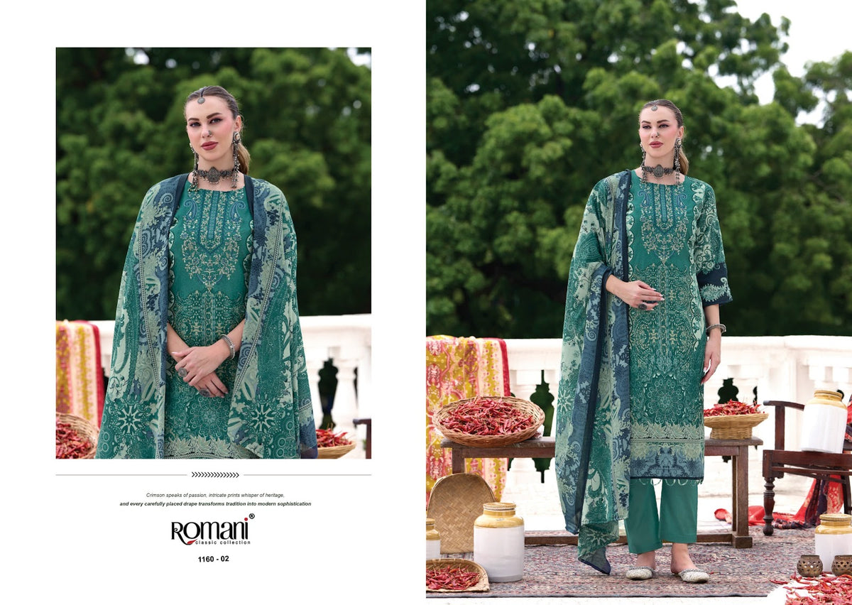 Aarzu Vol 36 Romani Soft Cotton Karachi Salwar Suits Manufacturer Ahmedabad