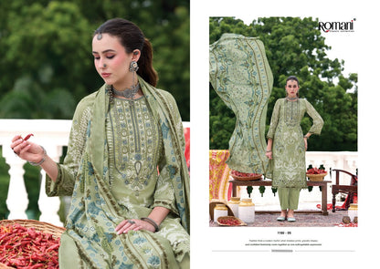Aarzu Vol 36 Romani Soft Cotton Karachi Salwar Suits Manufacturer Ahmedabad