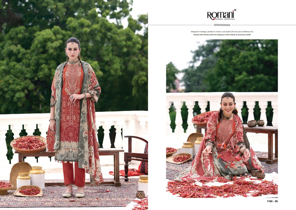 Aarzu Vol 36 Romani Soft Cotton Karachi Salwar Suits Manufacturer Ahmedabad