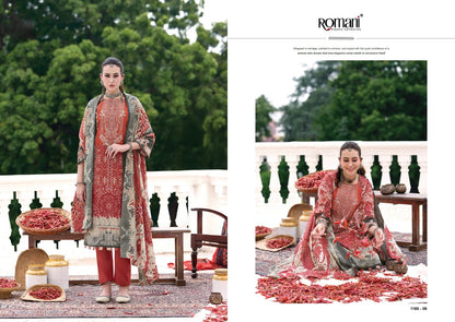 Aarzu Vol 36 Romani Soft Cotton Karachi Salwar Suits Manufacturer Ahmedabad