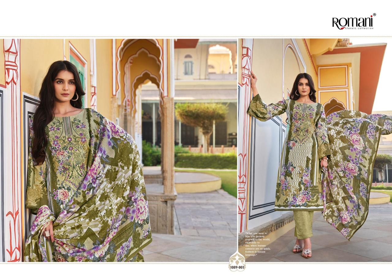 Aarzu Vol 6 Romani Cotton Karachi Salwar Suits Exporter
