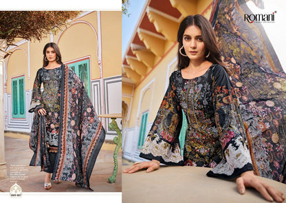 Aarzu Vol 6 Romani Cotton Karachi Salwar Suits Exporter
