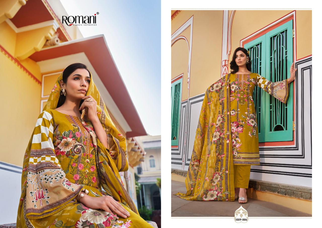 Aarzu Vol 6 Romani Cotton Karachi Salwar Suits Exporter
