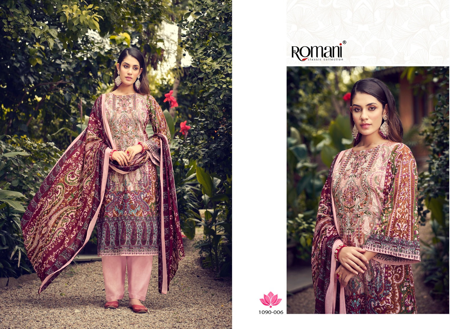 Aarzu Vol 7 Romani Cotton Karachi Salwar Suits Exporter