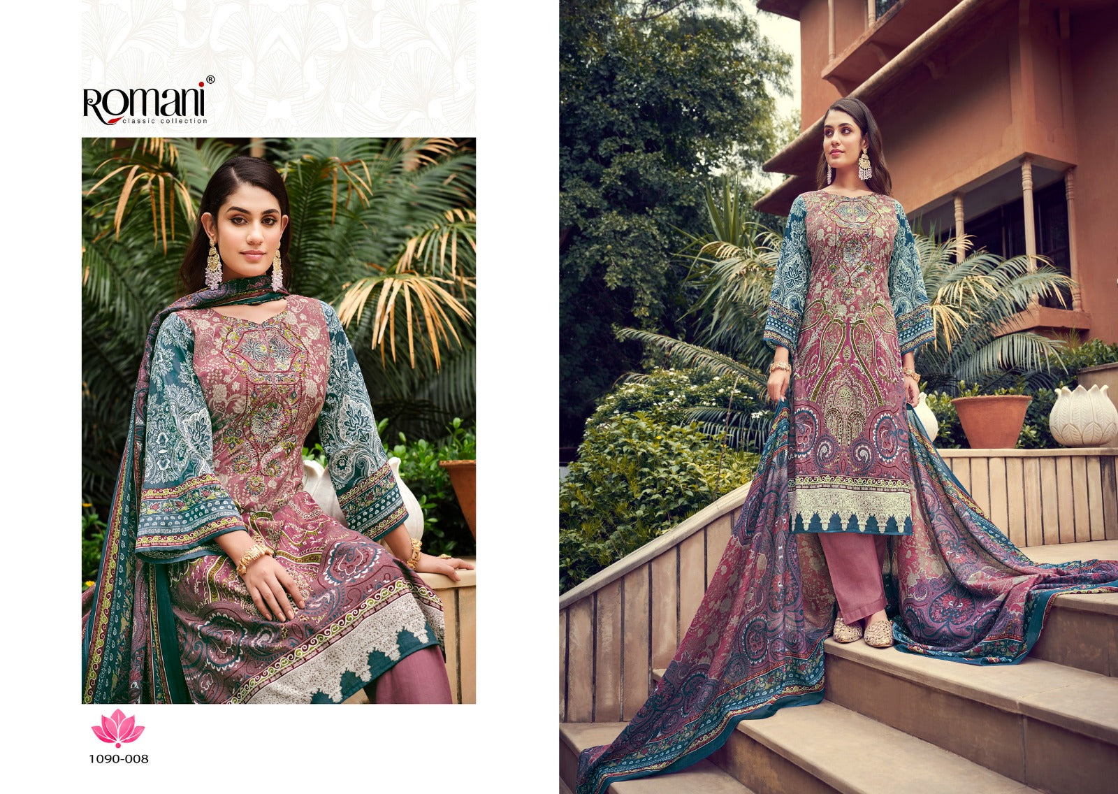 Aarzu Vol 7 Romani Cotton Karachi Salwar Suits Exporter