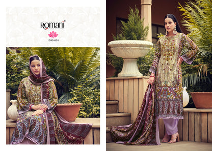 Aarzu Vol 7 Romani Cotton Karachi Salwar Suits Exporter