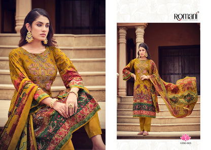 Aarzu Vol 7 Romani Cotton Karachi Salwar Suits Exporter
