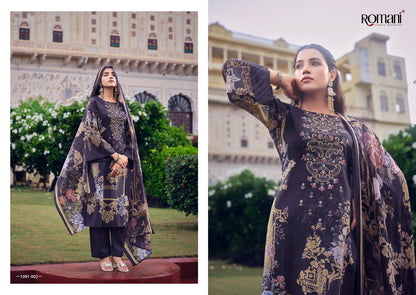 Aarzu Vol 8 Romani Cotton Karachi Salwar Suits Wholesaler India