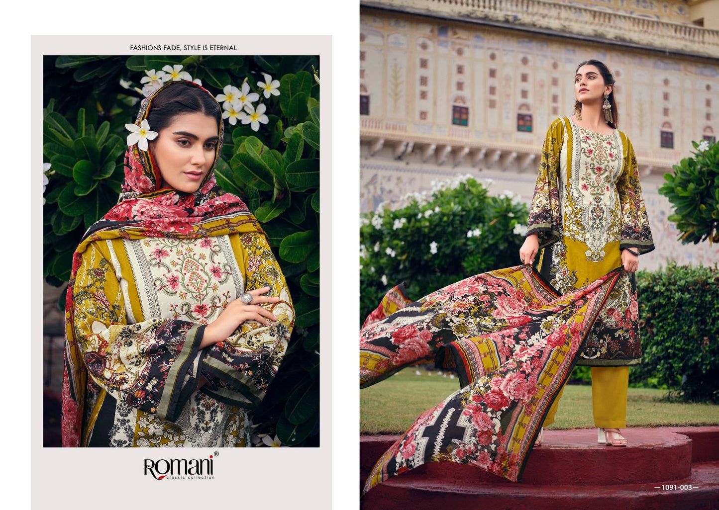 Aarzu Vol 8 Romani Cotton Karachi Salwar Suits Wholesaler India