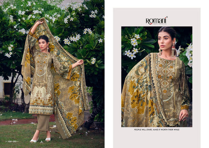 Aarzu Vol 8 Romani Cotton Karachi Salwar Suits Wholesaler India
