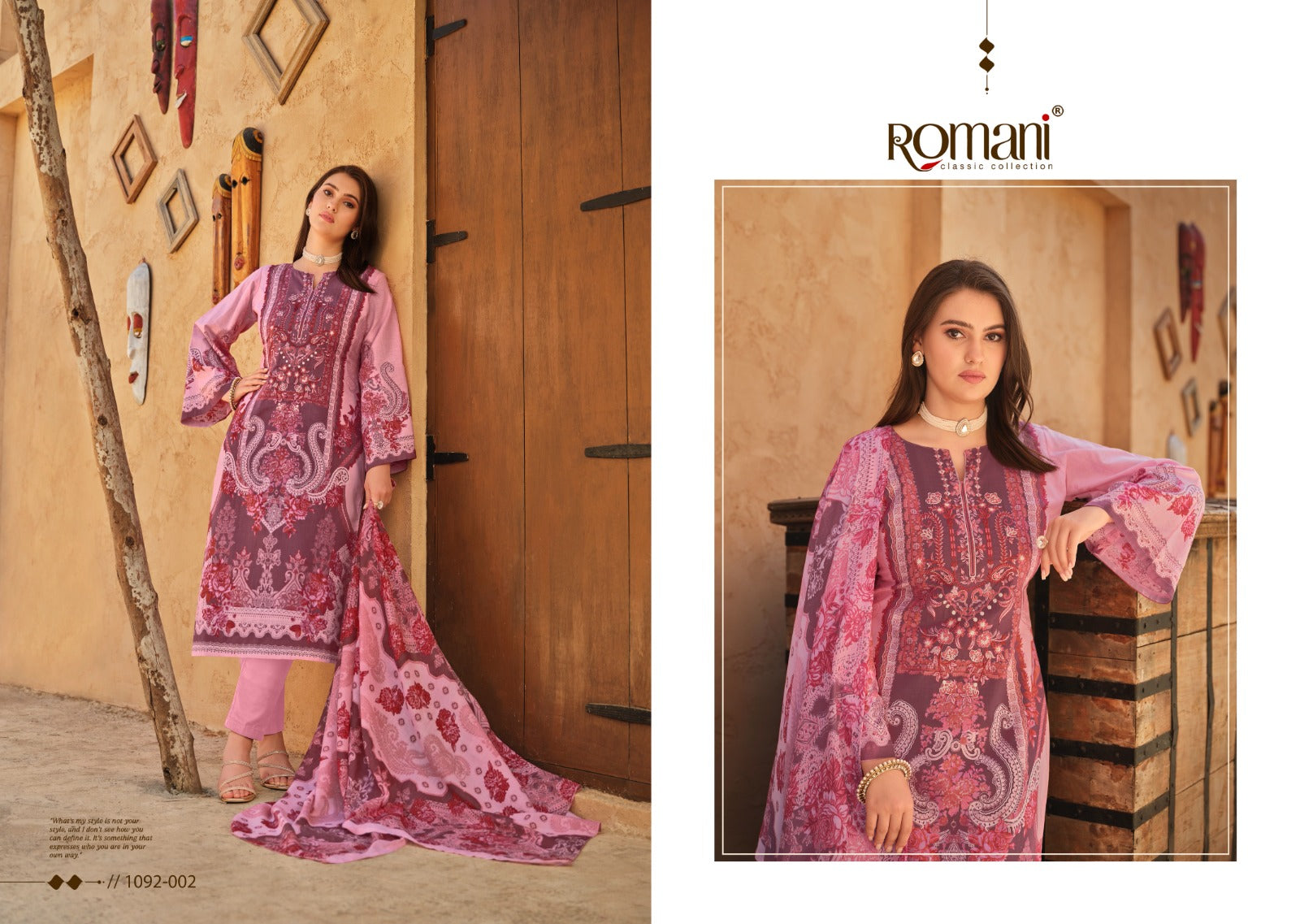 Aarzu Vol 9 Romani Cotton Karachi Salwar Suits Wholesale Price