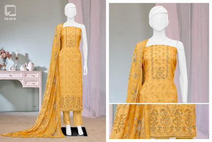 Aashiyana K Cube Pashmina Suits Supplier Gujarat