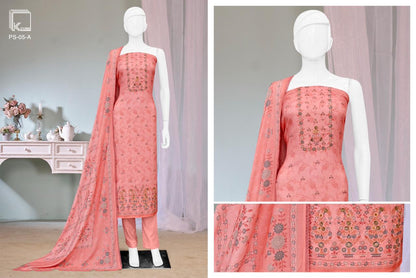 Aashiyana K Cube Pashmina Suits Supplier Gujarat