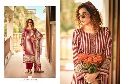 Aashiyana Kesar Viscose Pashmina Suits Wholesaler India