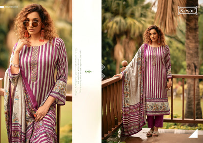 Aashiyana Kesar Viscose Pashmina Suits Wholesaler India