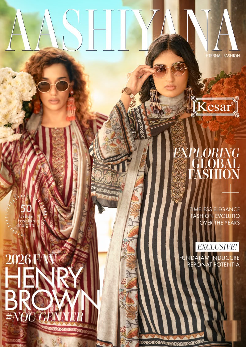Aashiyana Kesar Viscose Pashmina Suits Wholesaler India