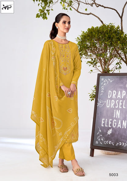 Aashiyana Vp Brand Maslin Shimmer Pant Style Suits Manufacturer Gujarat