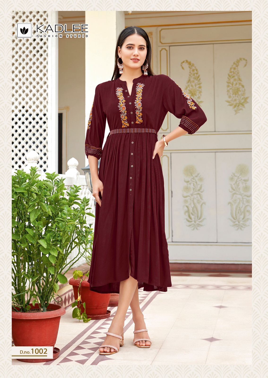 Aashmin Kadlee Wrinkle Rayon One Piece Manufacturer India