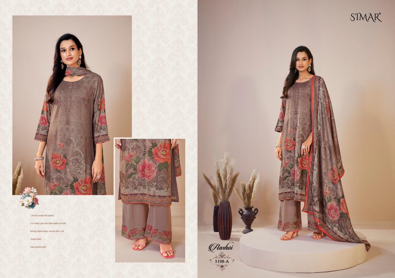 Aashvi Simar Pure Viscose Pashmina Suits Manufacturer Gujarat