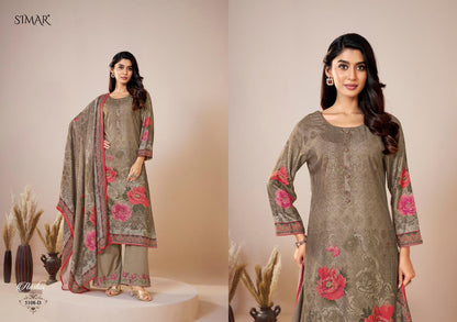 Aashvi Simar Pure Viscose Pashmina Suits Manufacturer Gujarat