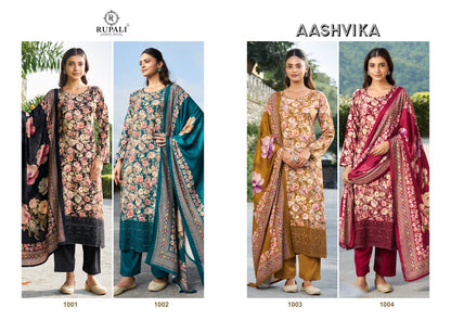 Aashvika Rupali Pashmina Suits Supplier
