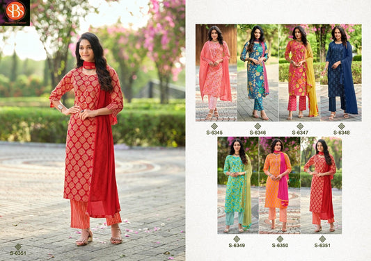 Aashvika Sbs Readymade Cotton Pant Suits Wholesale