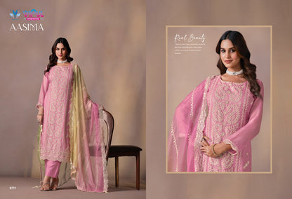 Aasima Vipul Organza Pant Style Suits Manufacturer Ahmedabad