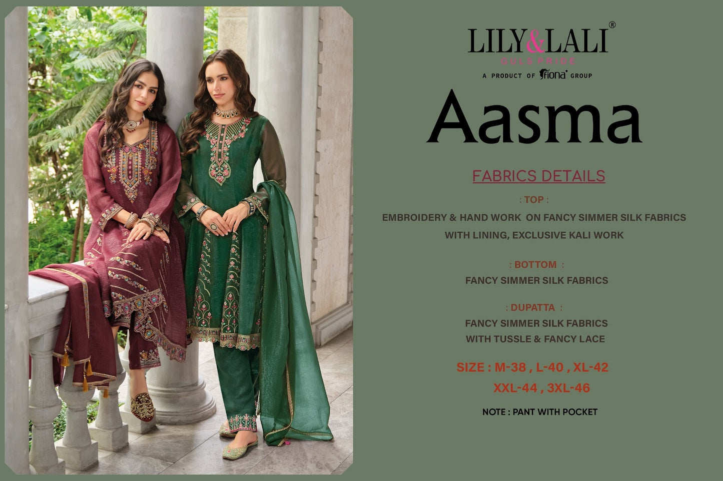 Aasma Lily Lali Silk Readymade Anarkali Suits Manufacturer Gujarat