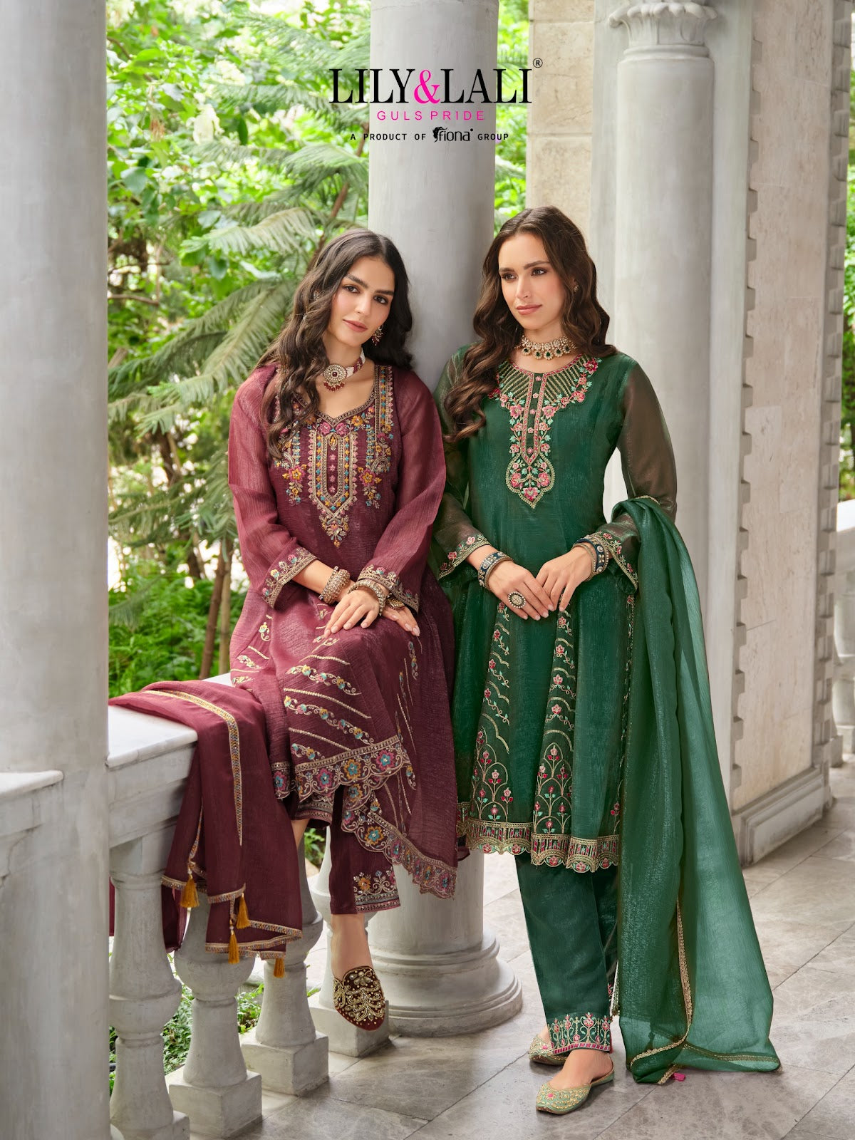 Aasma Lily Lali Silk Readymade Anarkali Suits Manufacturer Gujarat