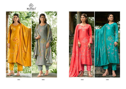 Aasma Rupali Pashmina Suits Supplier India