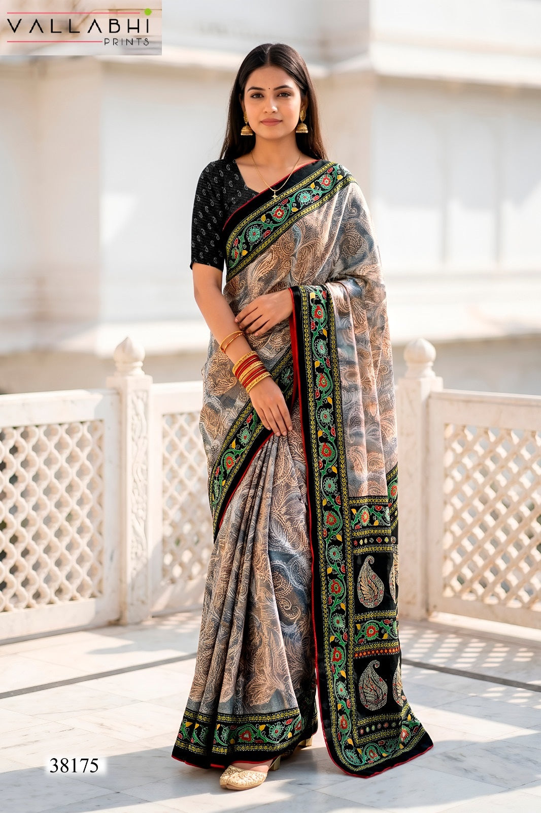 Aasman Vallabhi Prints Sarees Wholesaler Ahmedabad