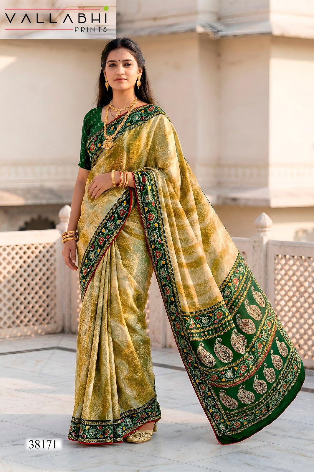 Aasman Vallabhi Prints Sarees Wholesaler Ahmedabad