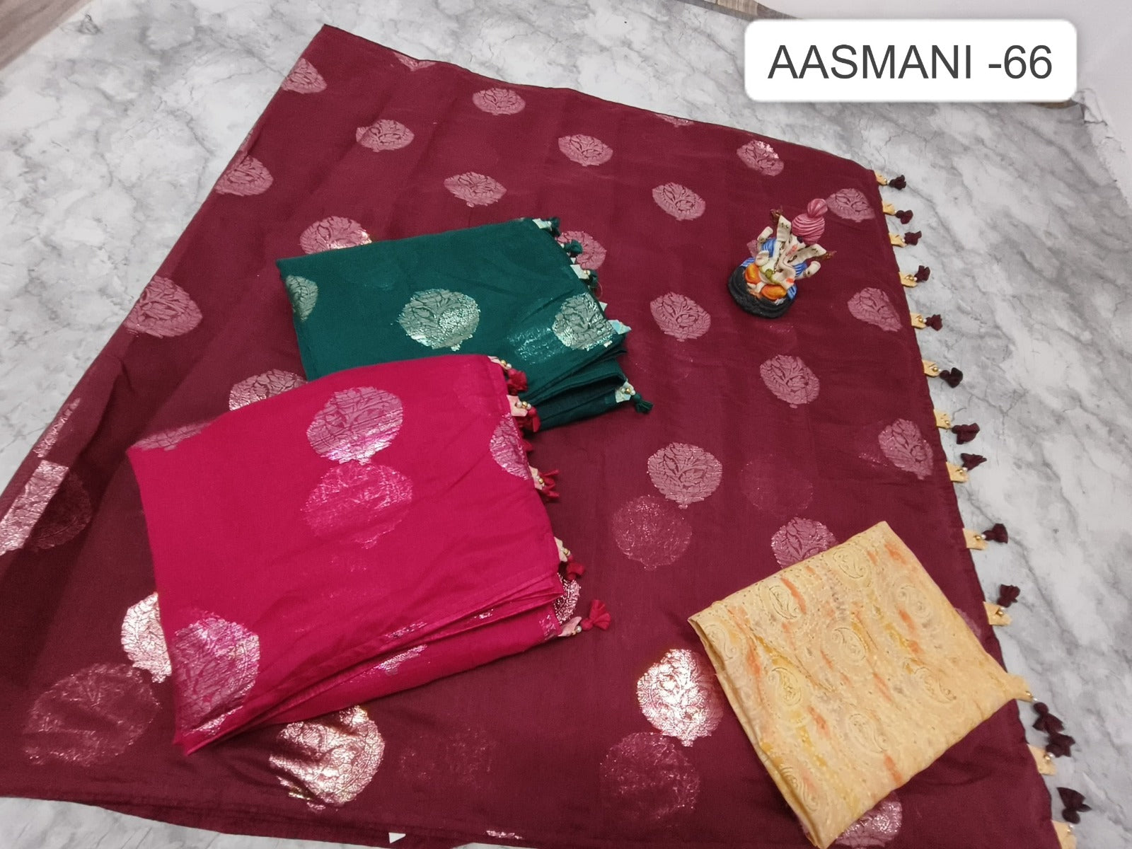 Aasmani 66 Kalpveli Soft Silk Sarees Exporter
