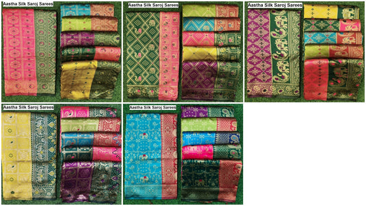 Aastha Silk Saroj Sarees Exporter