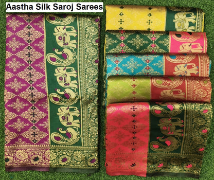 Aastha Silk Saroj Sarees Exporter