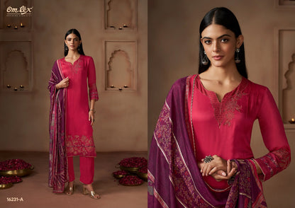 Aavya Omtex Organza Pant Style Suits Wholesale Rate