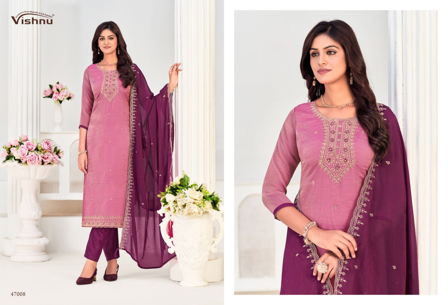 Aayat Vishnu Impex Pant Style Suits Wholesale Rate