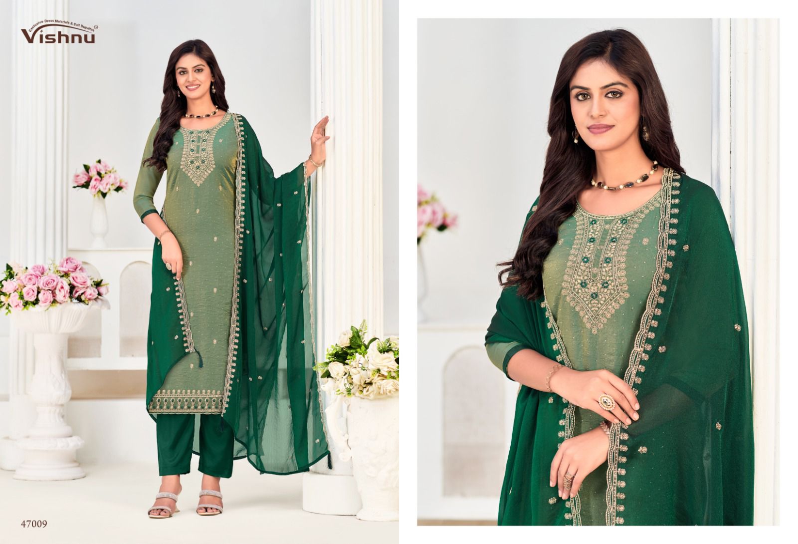 Aayat Vishnu Impex Pant Style Suits Wholesale Rate