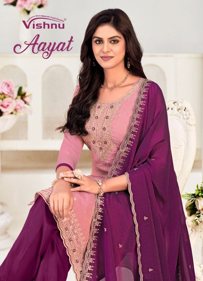 Aayat Vishnu Impex Pant Style Suits Wholesale Rate