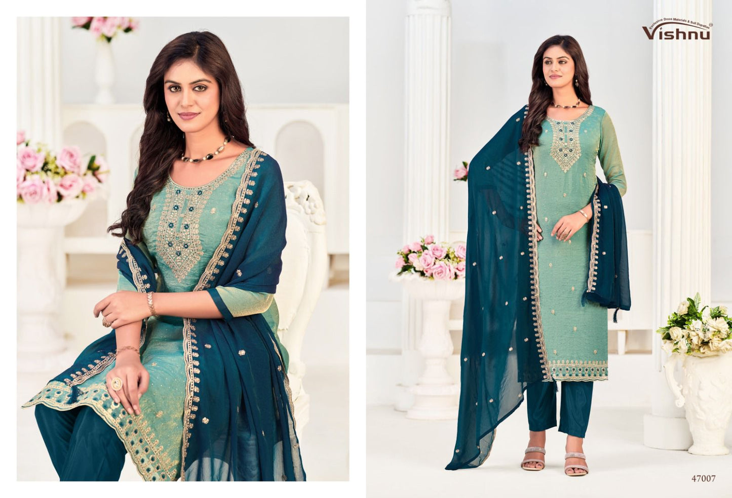 Aayat Vishnu Impex Pant Style Suits Wholesale Rate